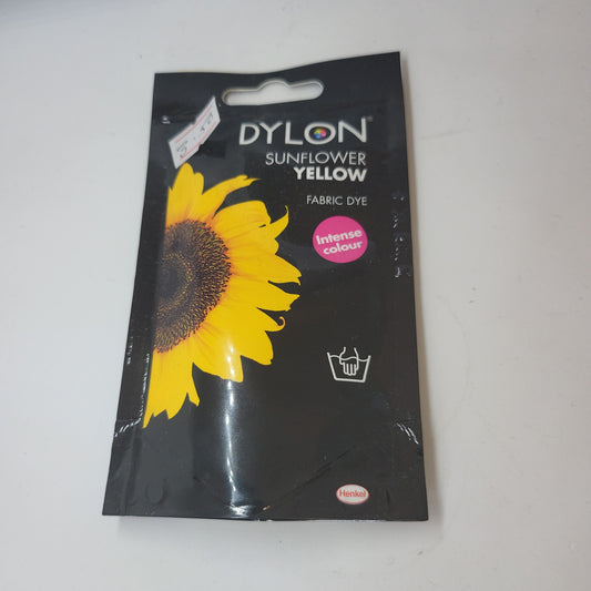 Dylon Fabric Dye: Hand Dye Sachet: 05 Sunflower Yellow