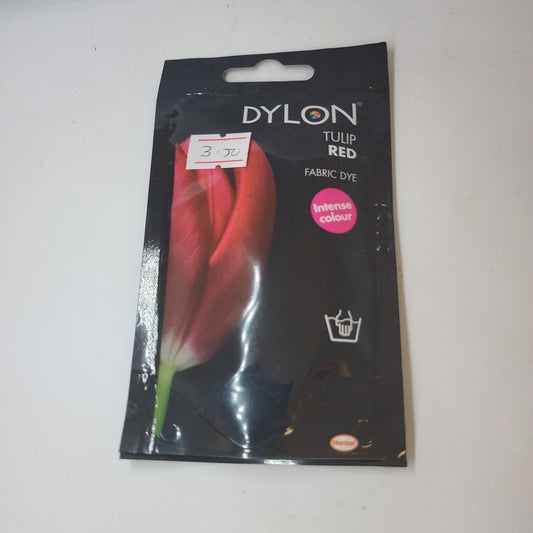 Dylon Fabric Dye: Hand Dye Sachet: 36 Tulip Red