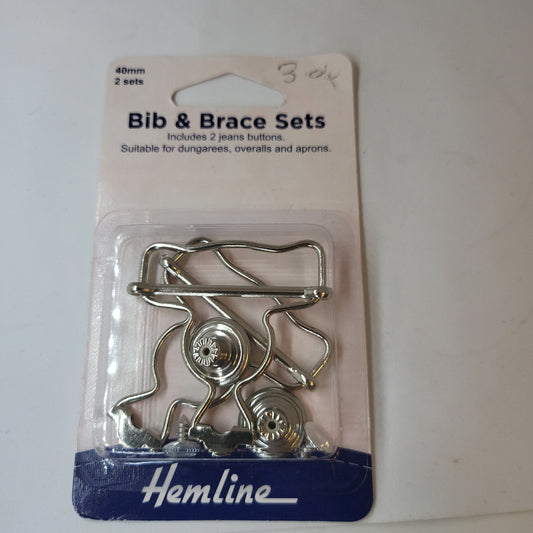 Bib and Brace Set: 40mm: 2 Pieces