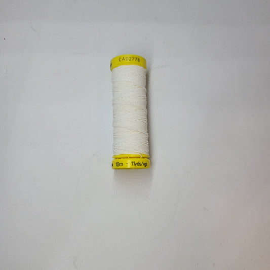 Elastic Thread: 10m: White