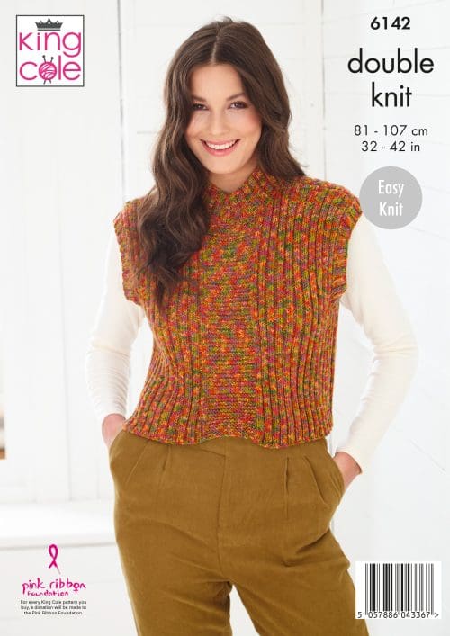 Sweater & Top Knitted in Jitterbug DK