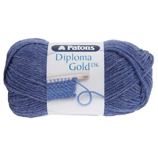 Diploma Gold: Double Knitting: 50g: Denim