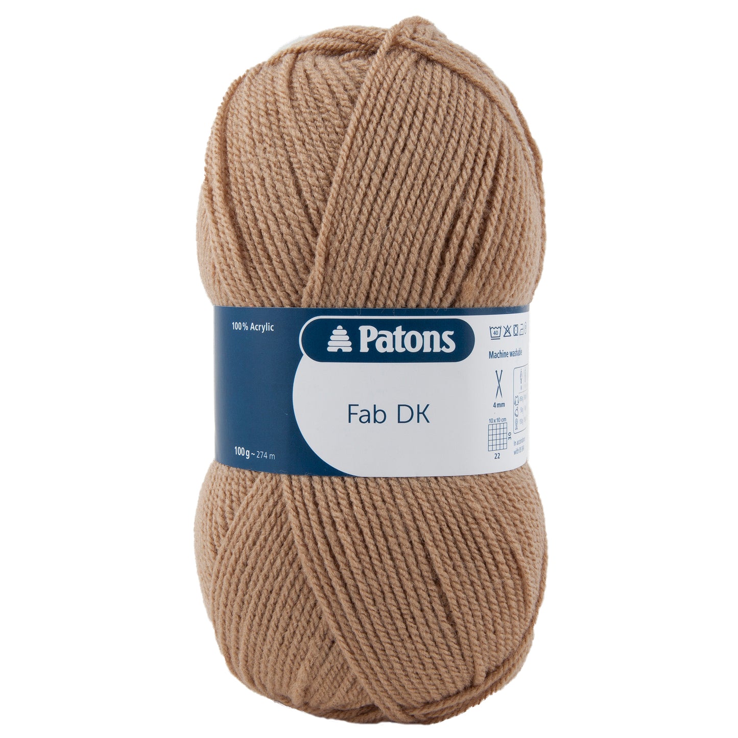 Fab: Double Knitting: 100g: Camel