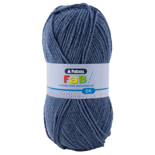 Fab: Double Knitting: 100g: Airforce