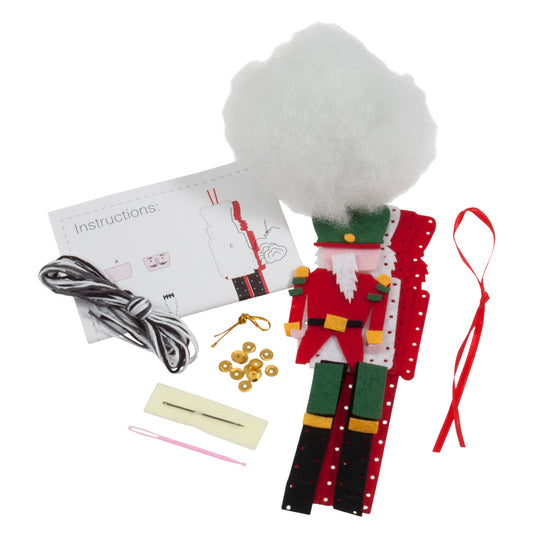 Felt Decoration Kit: Christmas: Nutcracker