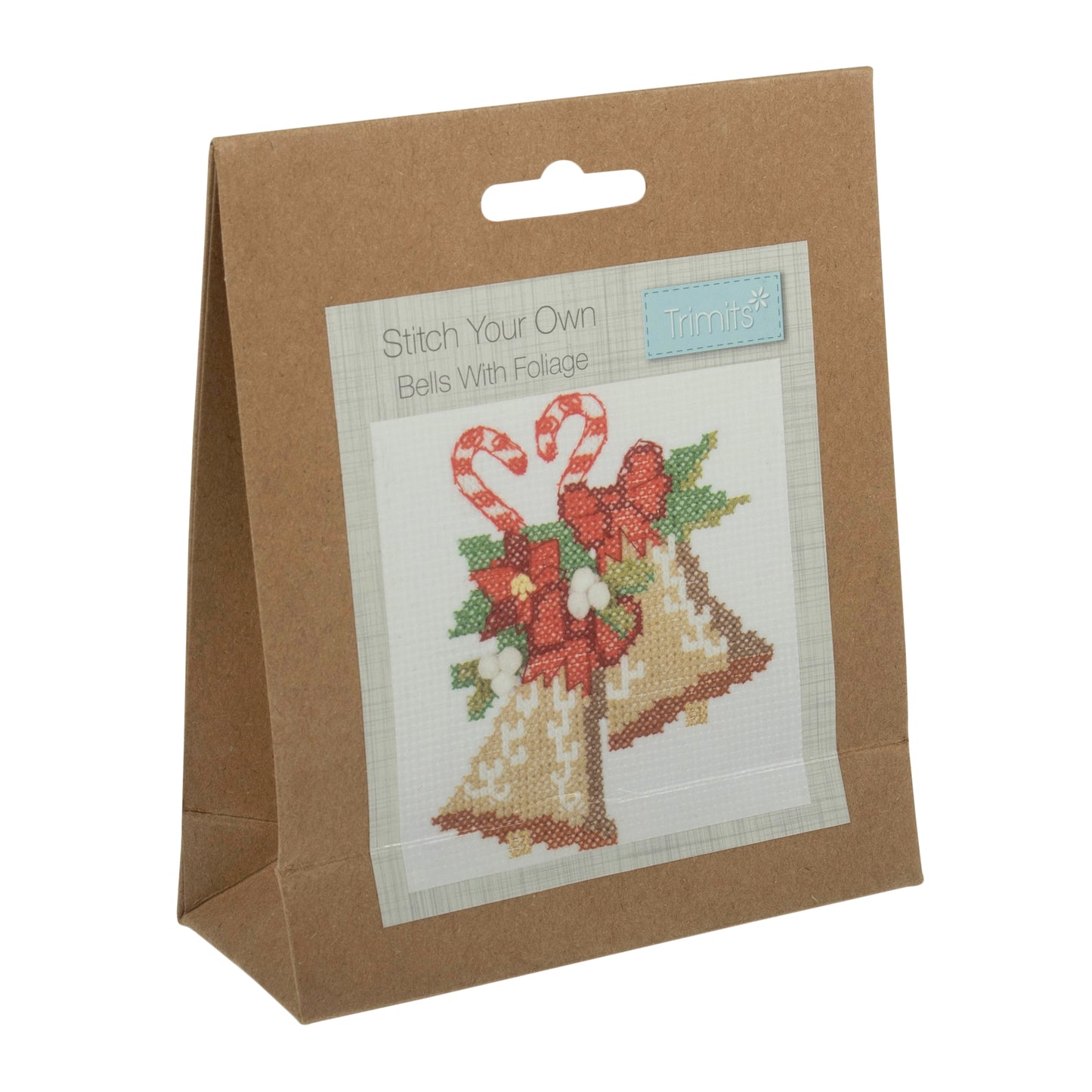 Counted Cross Stitch Kit: Bells with Foliage