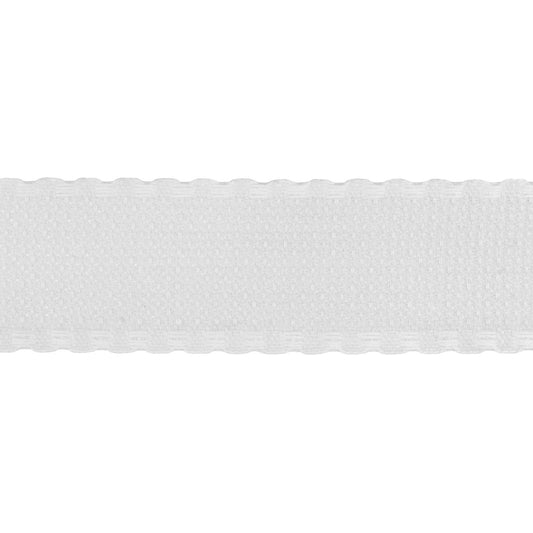 Needlecraft Fabric: Aida Band: 16 Count: White