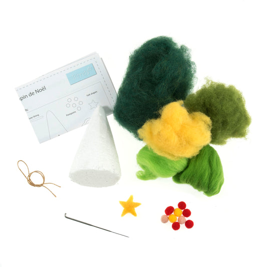 Needle Felting Kit: Christmas: Christmas Tree