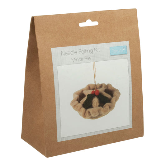 Needle Felting Kit: Christmas: Mince Pie
