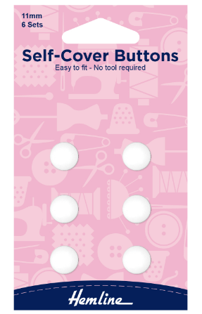 Self-Covering Buttons