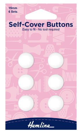 Self-Covering Buttons