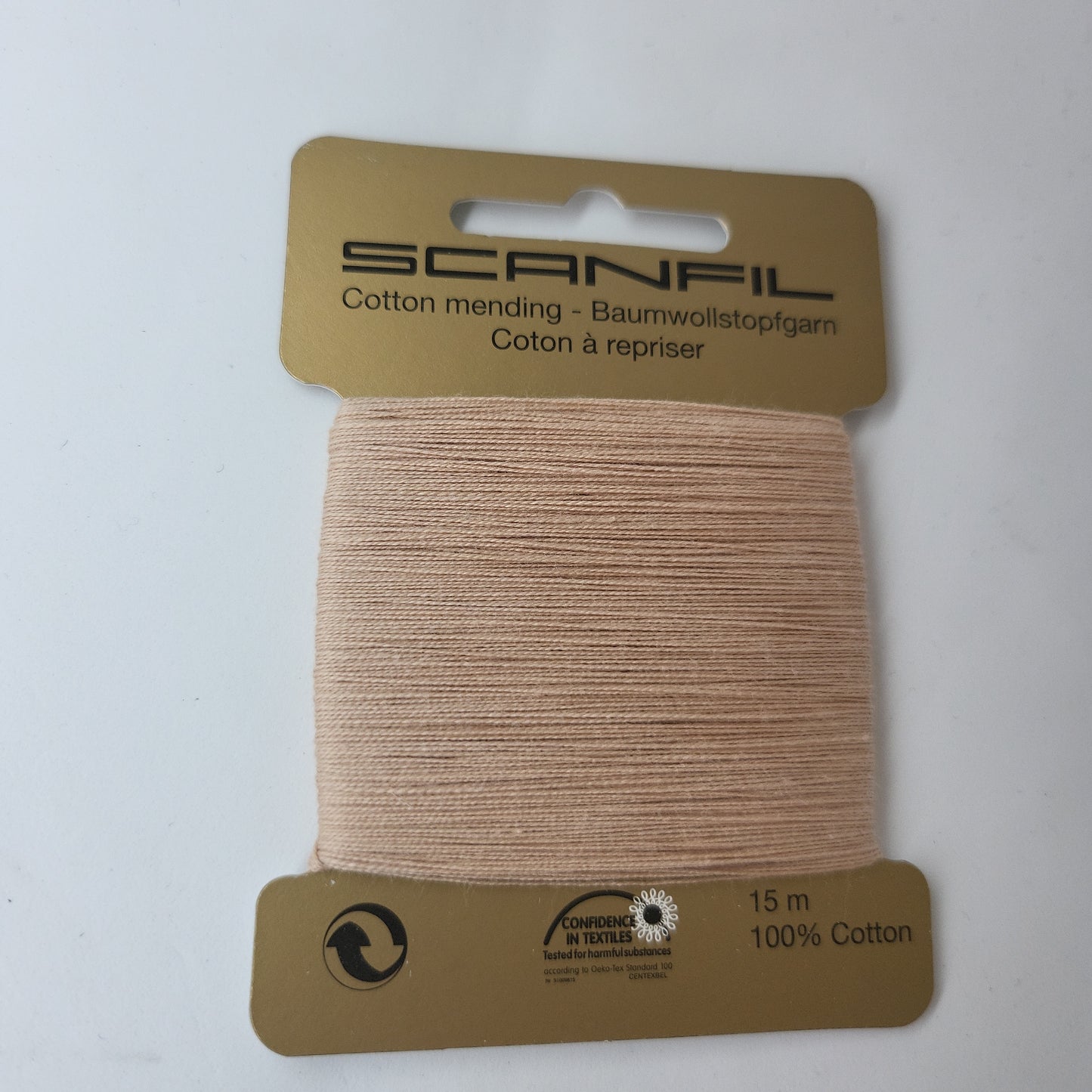 Beige 040 Scanfil Mending Cotton