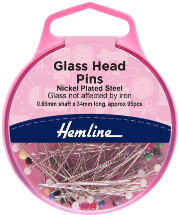 Glass Head Pins