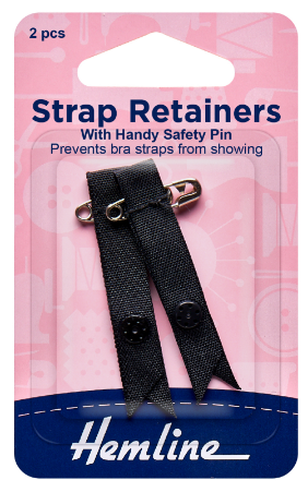 Shoulder Strap Retainer with Safety Pin