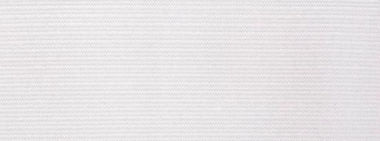 Woven Elastic: White: 1 Metre