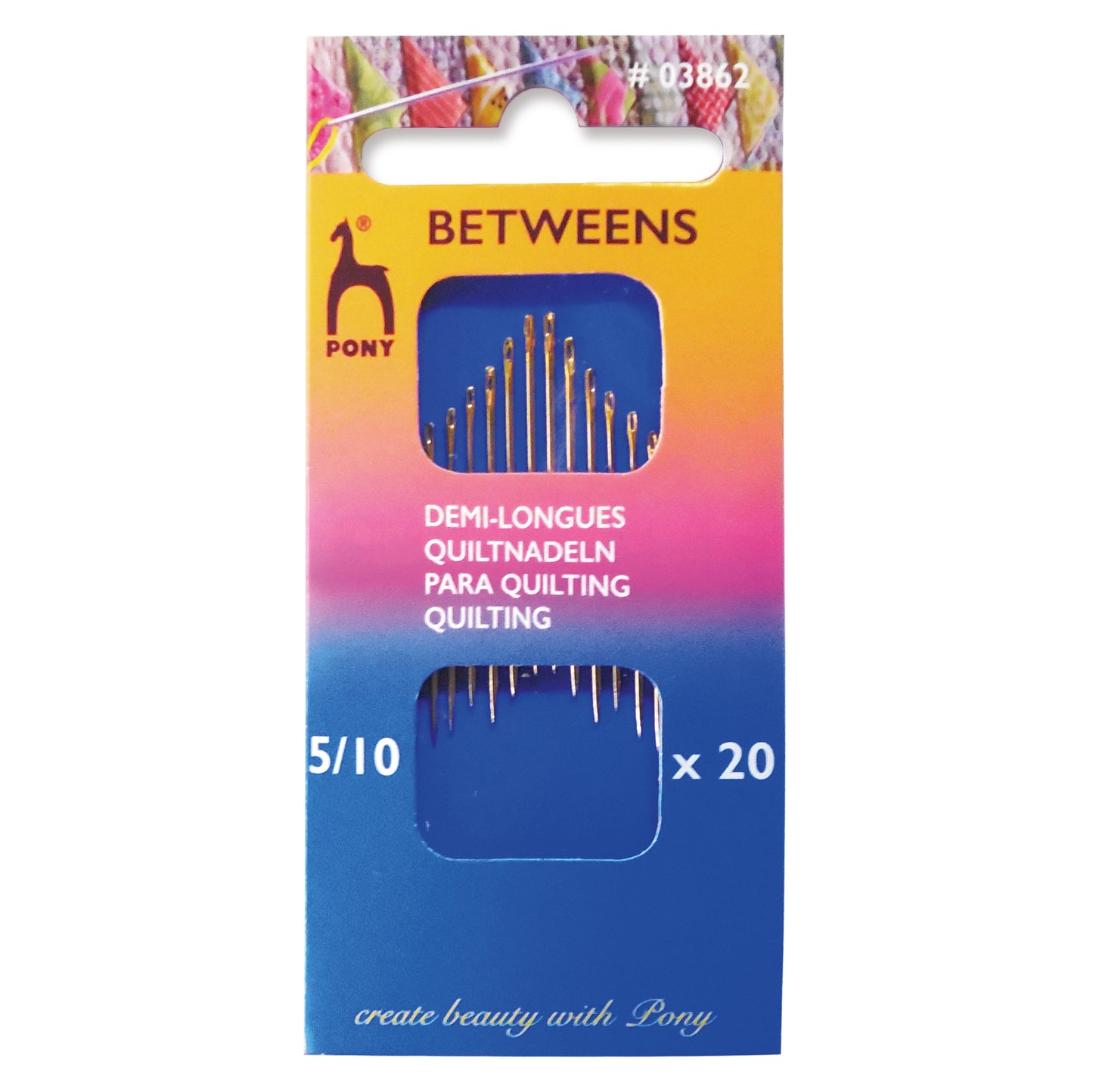 Hand Sewing Needles: Betweens: Gold Eye