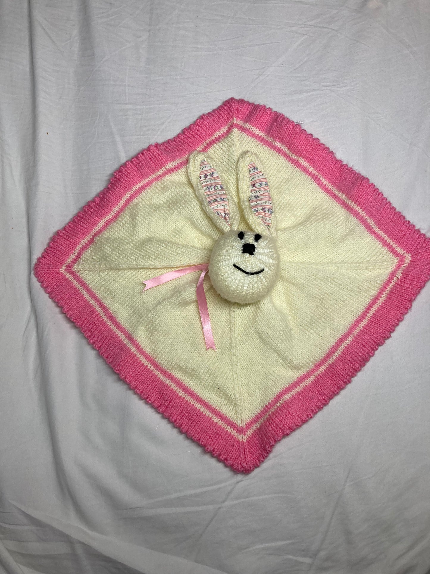 Pink Rabbit Baby Snuggly