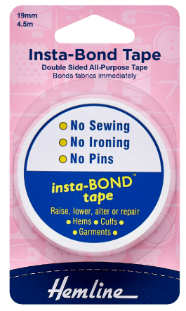 Insta-Bond Tape: 4.5m x 19mm