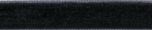 Ribbon: Velvet: Raven: 1 Metre