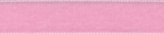 Ribbon: Velvet: Baby Pink: 1 Metre