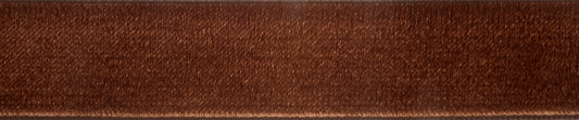 Ribbon: Velvet: Brown: 1 Metre