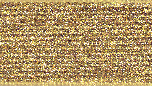 Ribbon: Lamé: Gold: 1 Metre