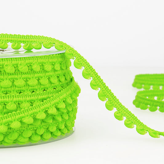 Trim: Pom Pom: Anise Green: 1 Metre