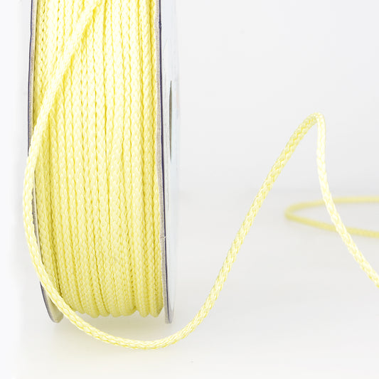 Trim: Cord: Polyester: Straw Yellow: 1 Metre