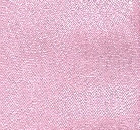 Ribbon: Organza: Sugar Pink: 1 Metre